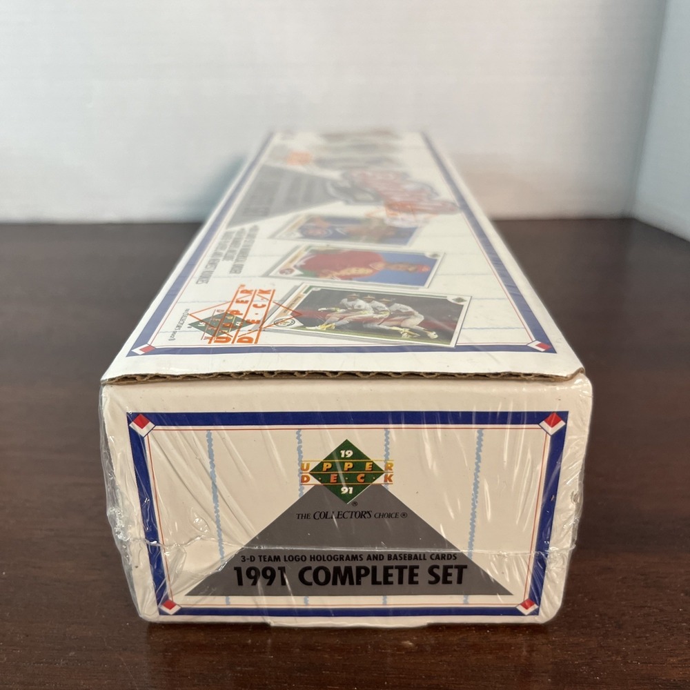 Upper Deck Baseball 1991 Edition Complete Box 3D Team Holograms & Baseball Cards - Picture 5 of 6